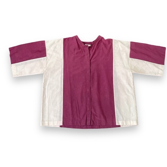 BODICE Colorblock Maroon Blouse - Picture 5 of 15